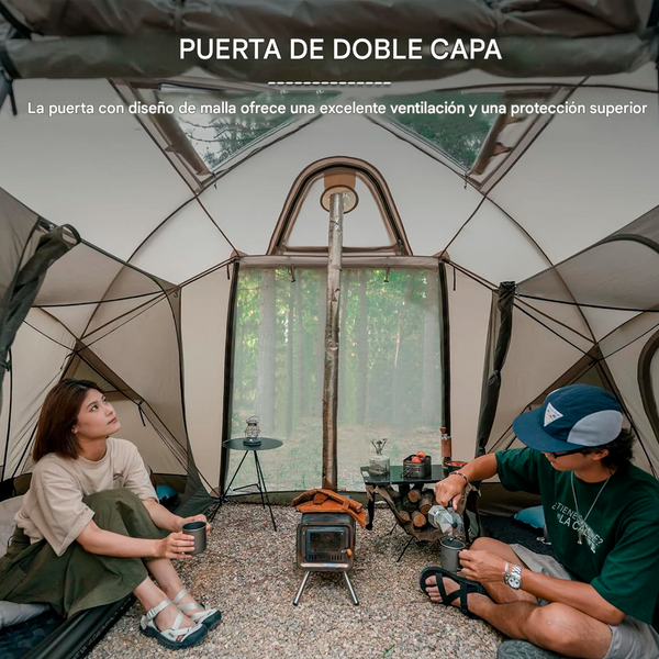 Tienda de Campaña de Doble Capa para 4 Estaciones Naturehike