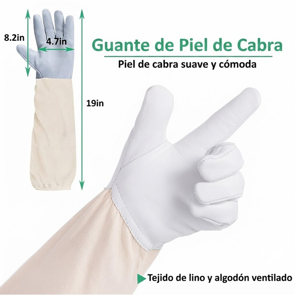 Kit Trajes de Apicultura con Velo de Esgrima