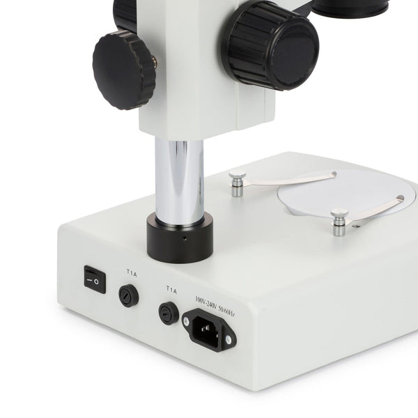 Microscopio Estéreo Trinocular Amscope 7X-45X Iluminación LED 10.5" y Monitor 8MP