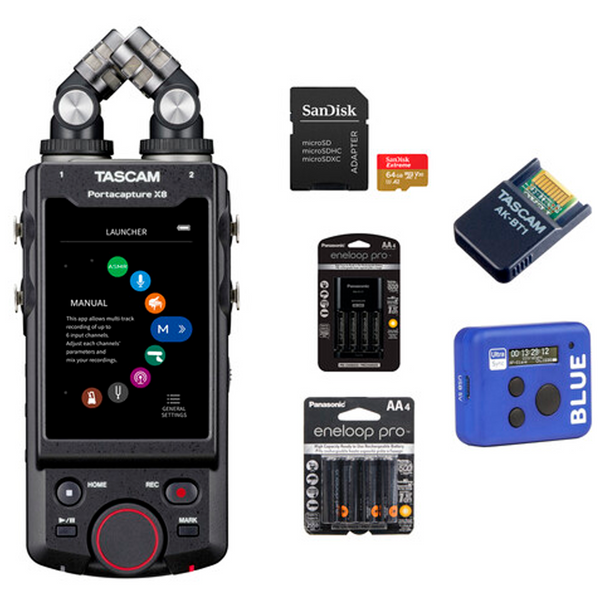 Grabadora de Mano TASCAM Portacapture X8