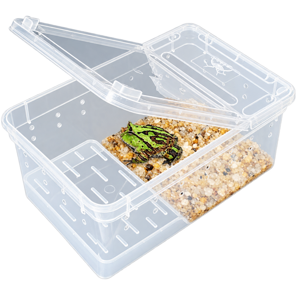 Caja para Transporte, Alimentación e Incubación de Animales con Plataforma