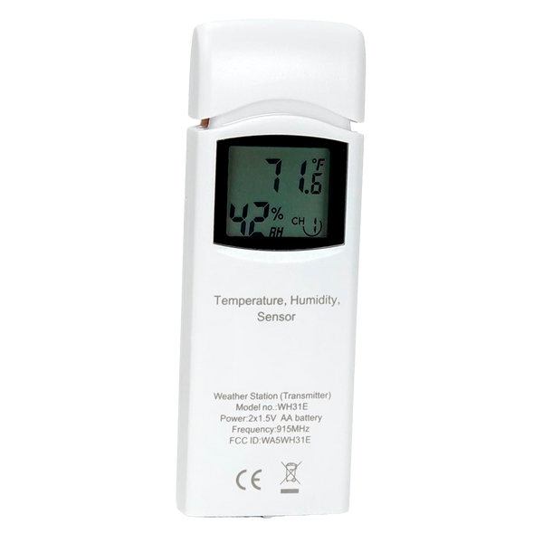 Sensor Wireless de Temperatura y Humedad Ambient Weather