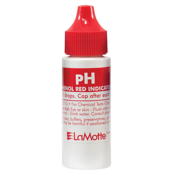 Reactivo pH Rojo Fenol Líquido LaMotte 1 oz