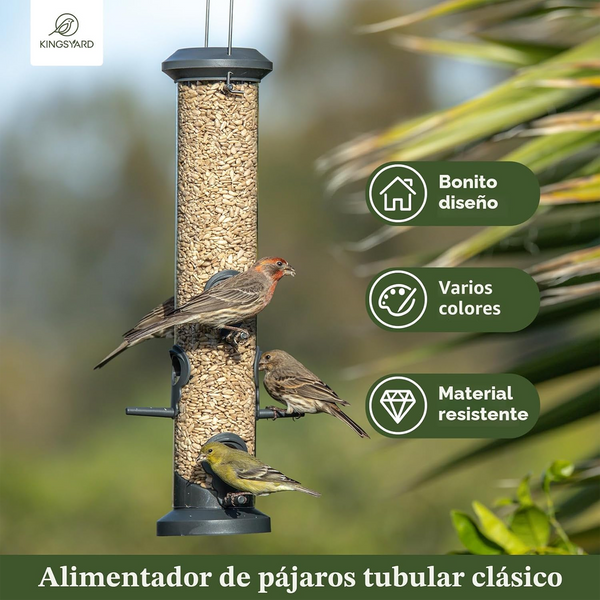 Comederos para Granívoros 6 Puertos x2 Ud 
