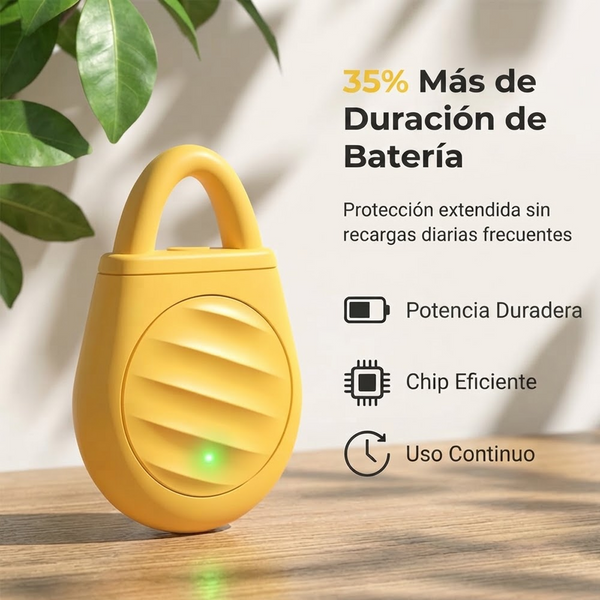 Ahuyentador Ultrasónico de Aves de Bolsillo con 3 Modos & USB C