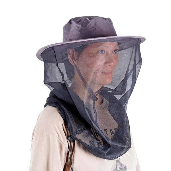 Sombrero Unisex Safari con Red Antimosquito