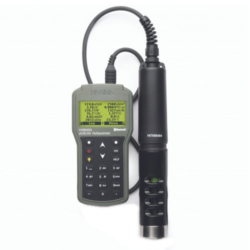 Medidor Multiparámetro Portátil Hanna Bluetooth pH/CE/ODOP