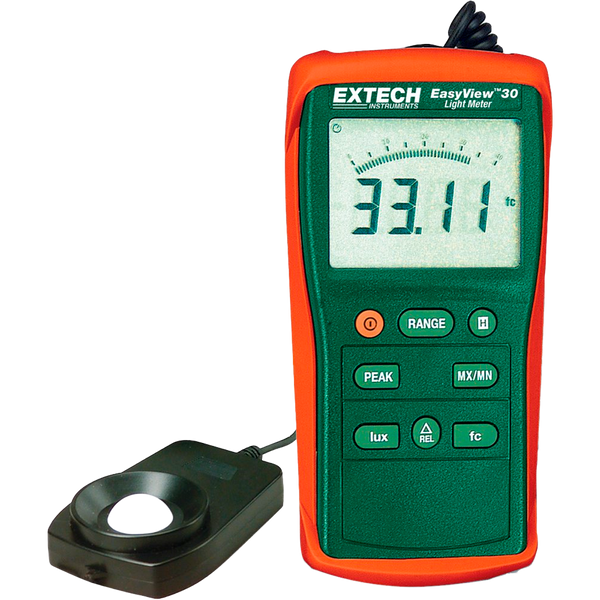 Medidor de Luz Extech EA30 de Amplio Rango