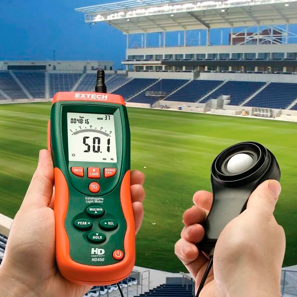 Medidor de Luz Extech HD450