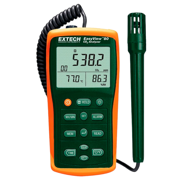 Medidor de CO₂ Extech EA80