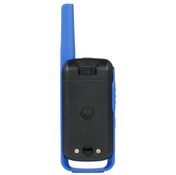 Radios Bidireccionales Recargables Motorola Talkabout T270, Hasta 25 Millas (40 km), con Opción de Doble Energía, Walkie Talkie x 2 Ud