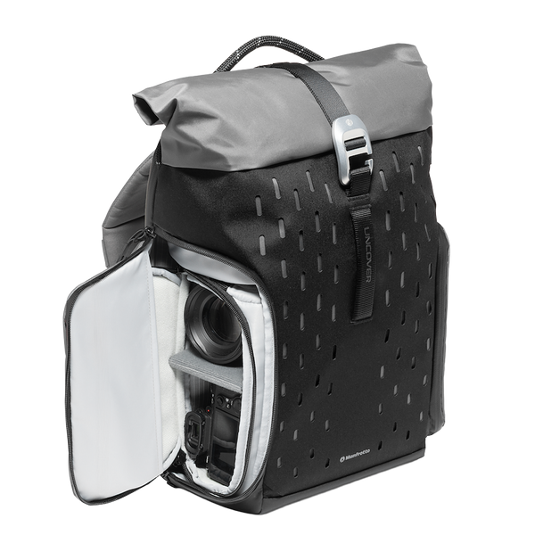 Morral/Bolsa para Equipo Fotográfico Manfrotto Expandible de Capacidad desde 24 L con Soporte para Trípode