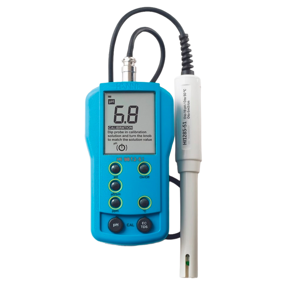 Medidores Portátiles Hanna Instruments® pH/EC/Temperatura TDS