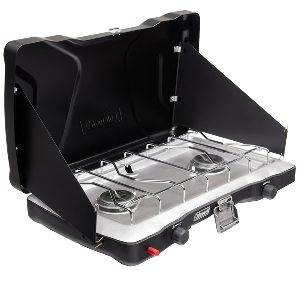 Estufa de Camping Coleman de Gas Propano de 2 Quemadores Triton