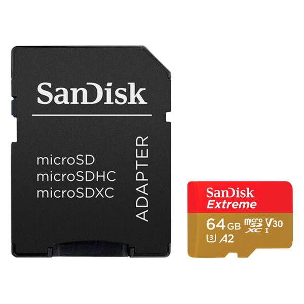 Tarjetas de Memoria SanDisk MicroSD Extreme PLUS UHS-I 200/90mbs ²⁶