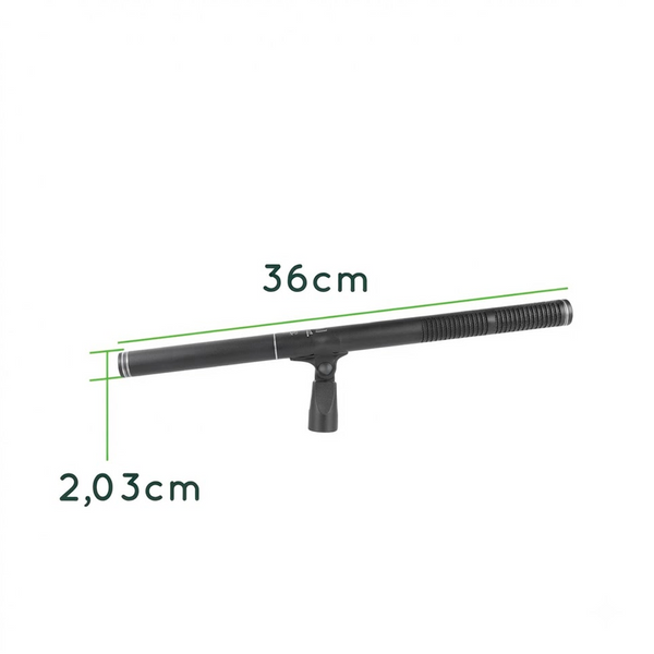 Micrófono Direccional Tipo Cañón para Medidores Wildlife Acoustics