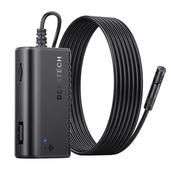 Endoscopio Inalámbrico DepsTech con Cámara de Serpiente HD 2 MP
