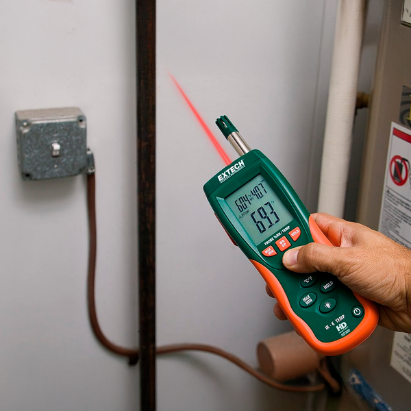 Psicómetro con Pirómetro Extech HD500