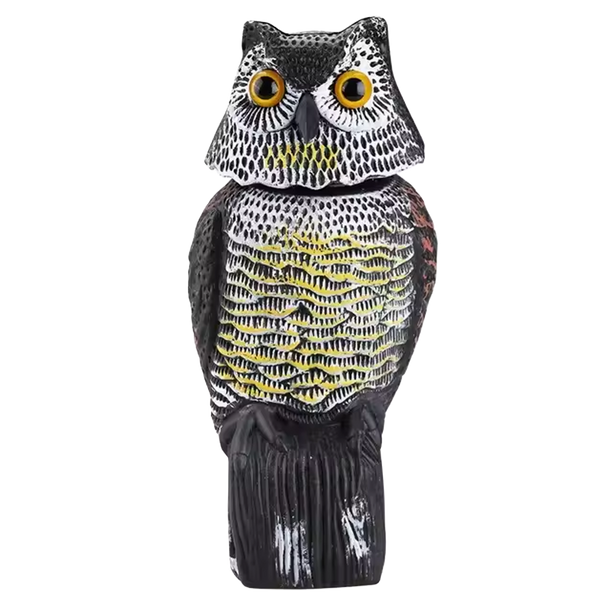 Búhos Ahuyentadores de Aves con Cabeza Giratoria