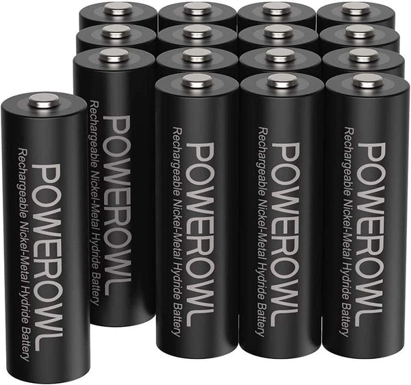Baterías Recargables Powerowl AA 2800mAh