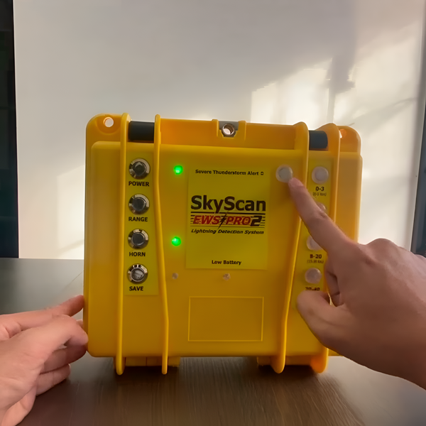 Detector de Rayos SkyScan Serie EWS-PRO-2