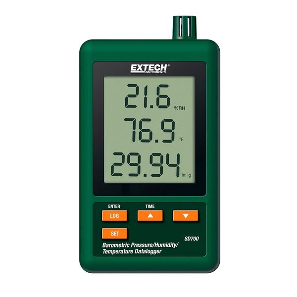 Data Logger de Presión, Humedad y Temperatura Extech SD700 