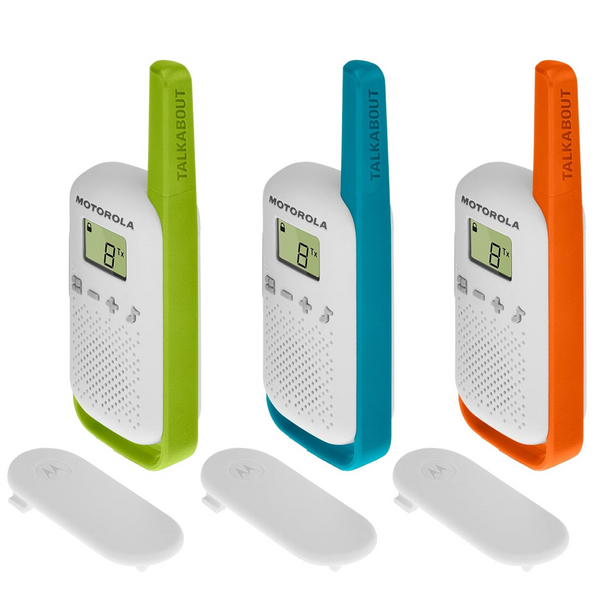 Radios Motorolas Serie Talkabout T110 Hasta 16 Millas (25,7 km)