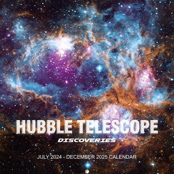 Calendario de Pared de Vindora Telescopio Hubble 2024