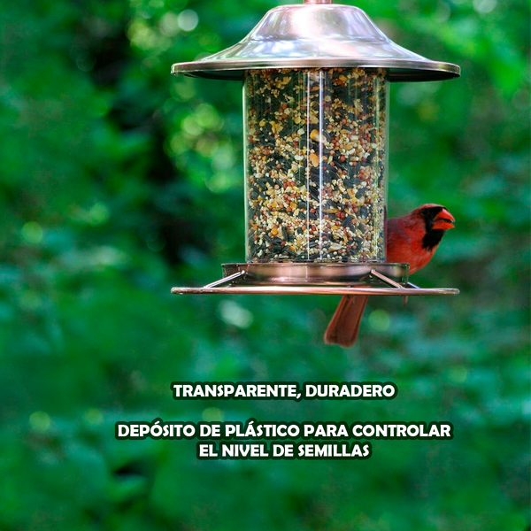 Comedero para Granívoros Perky-Pet Panorama 900 g