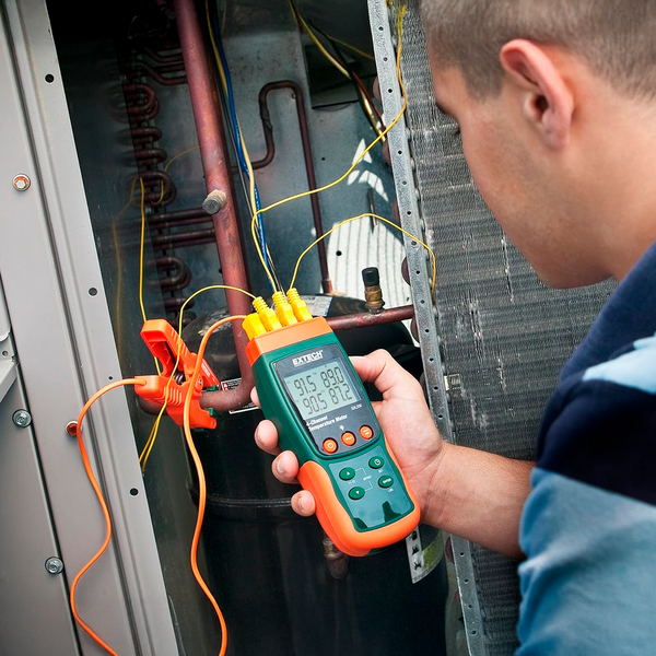 Datalogger de Temperatura Extech SDL200 de Cuatro Canales 