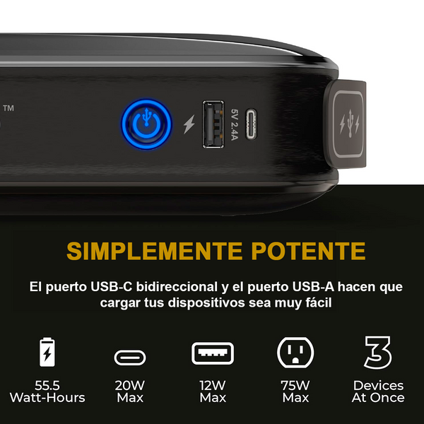 HALO Bolt Ultimate 2 55.5Wh Batería de Coche Portátil Power Bank