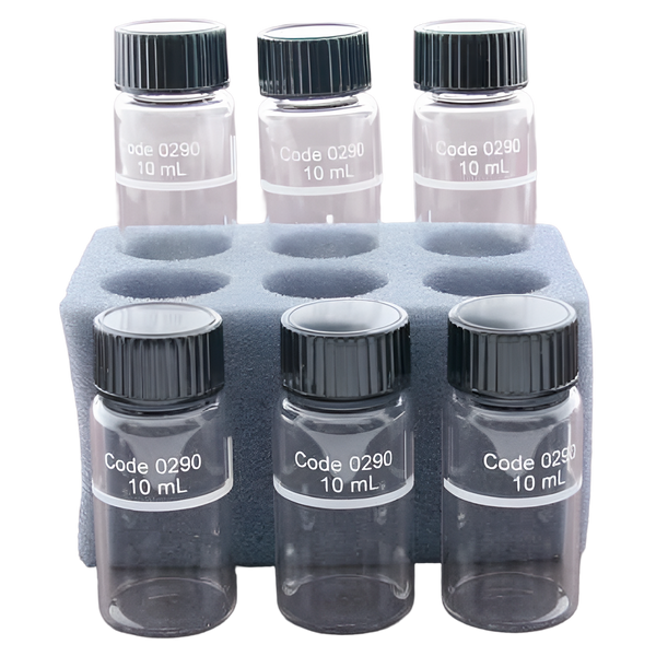 Viales de Muestreo LaMotte x 6 uds.