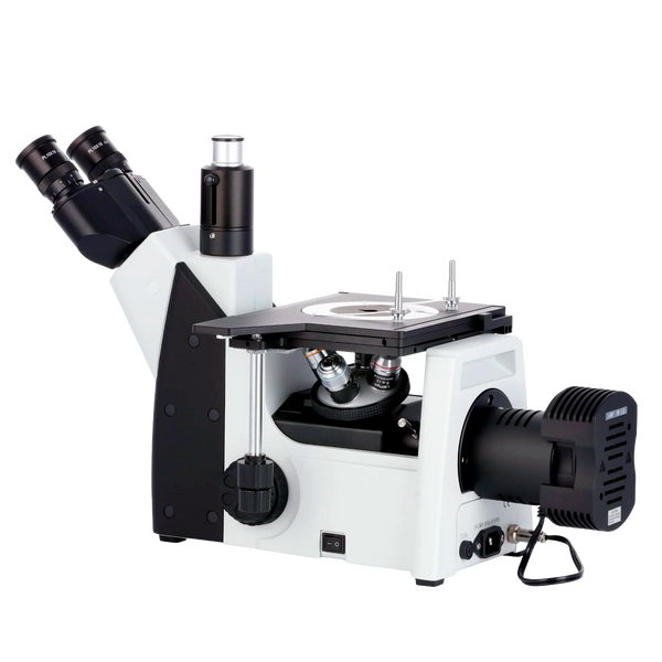 Microscopios Trinoculares AmScope Serie ME1200 hasta 1250× con Iluminación LED de 5 W
