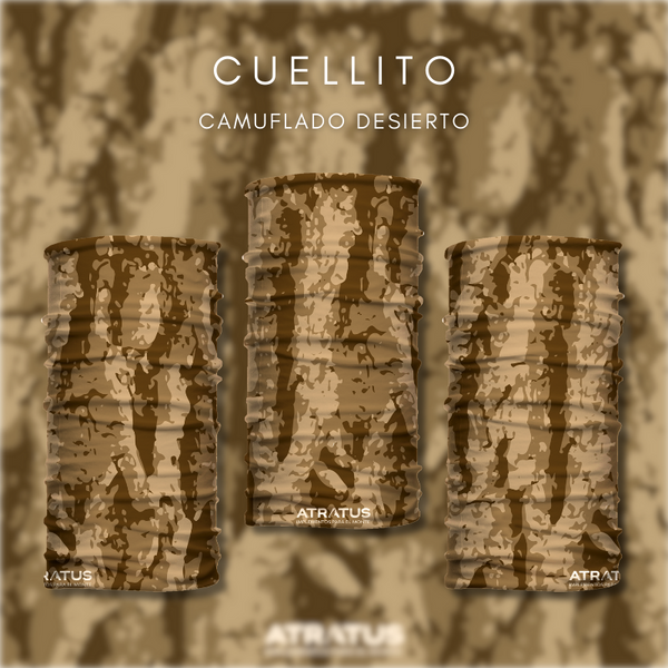 Cuello Tipo Buff Estampados de Camuflaje