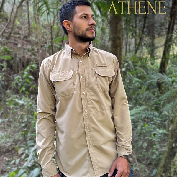 Camisa Masculina Athene Atratus para Senderismo