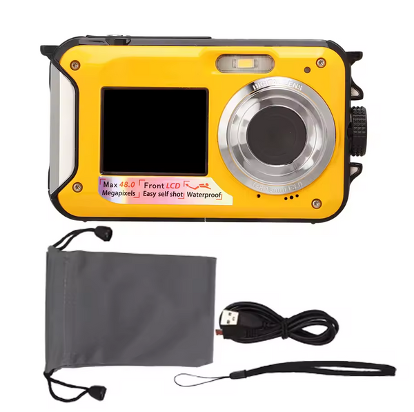 Cámara Digital Compacta Impermeable Genérica 48 MP