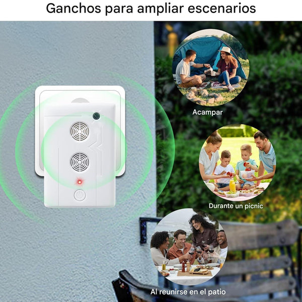 Ahuyentador Ultrasónico B•Tools Contra Murciélagos con Dos Parlantes, para Interiores (Hasta 60 m²)