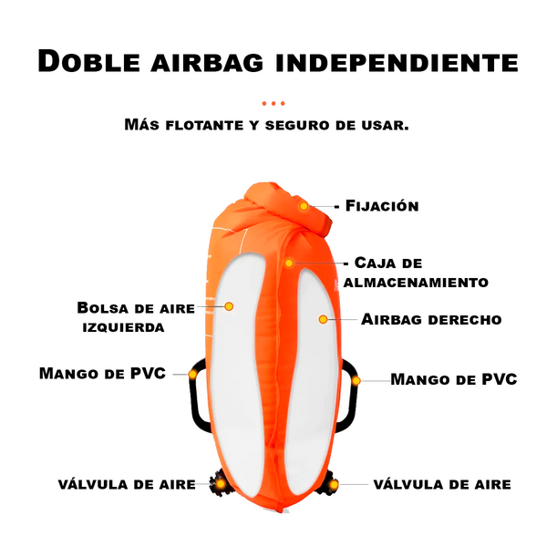 Airbag Impermeable Naturehike de 28L
