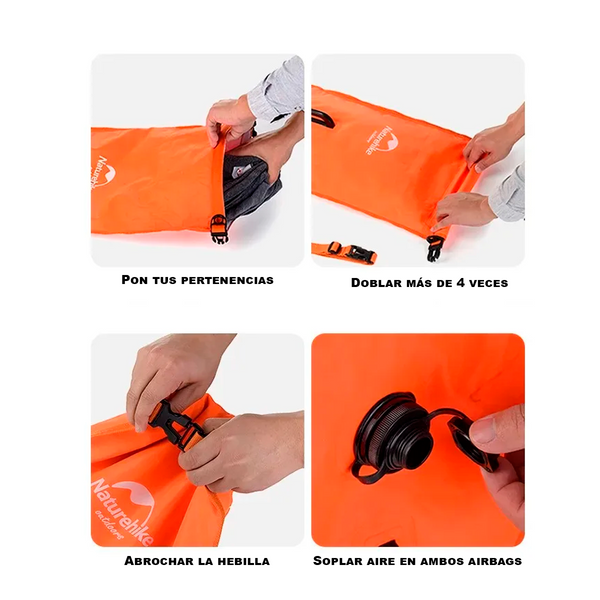 Airbag Impermeable Naturehike de 28L