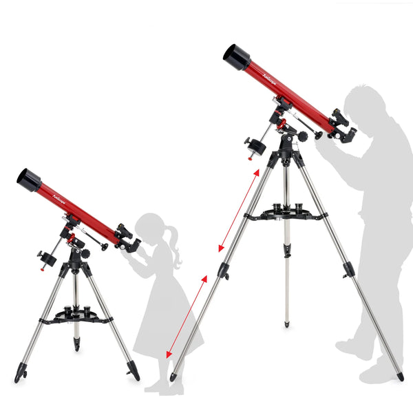 Telescopio Refractor Ecuatorial AmScope Serie EQ