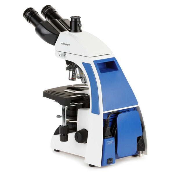 Microscopio Compuesto Amscope 40X-2500X con Pantalla Táctil LCD