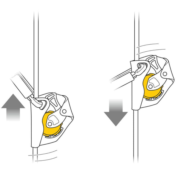 Anticaídas Deslizante para Cuerda Petzl ASAP