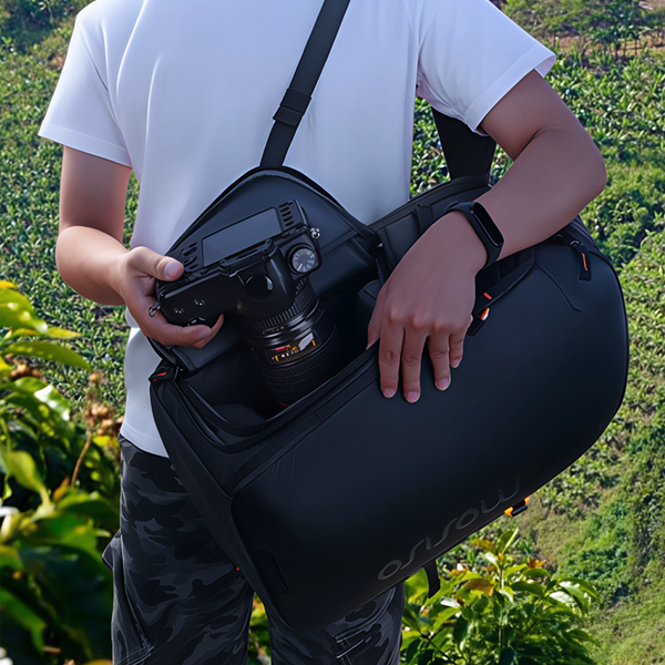 Mochila para Equipo Fotográfico y Portátil MOSISO con Soporte para Trípode
