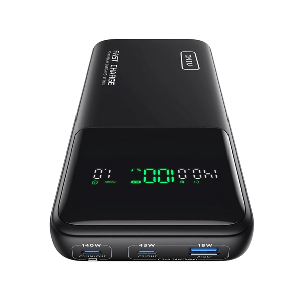 Batería Portátil INIU 140W y 27000mAh con Entrada y Salida USB-C