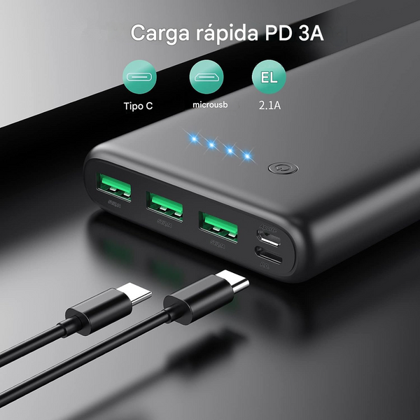 Bateria de Reserva de 36800 mAh