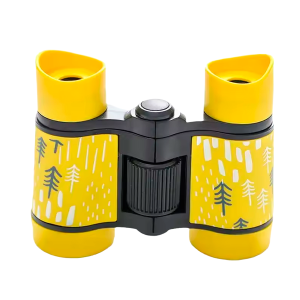 Binoculares Infantiles Plegables 4x30 mm para Camping al Aire Libre – Observación de Aves y Aprendizaje Educativo (+3)