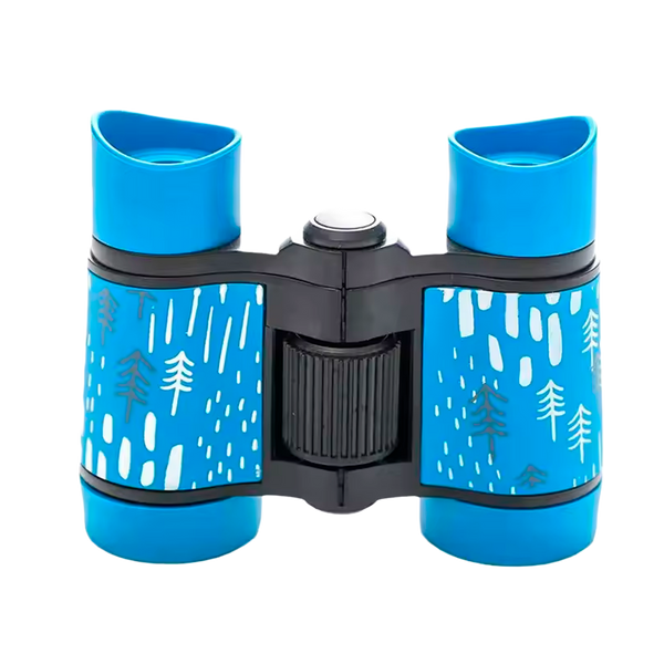 Binoculares Infantiles Plegables 4x30 mm para Camping al Aire Libre – Observación de Aves y Aprendizaje Educativo (+3)