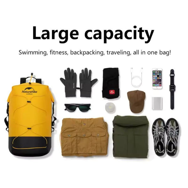 Bolsa Impermeable Naturehike TB03 hasta 40L de Capacidad
