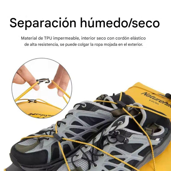 Bolsa Impermeable Naturehike TB03 hasta 40L de Capacidad