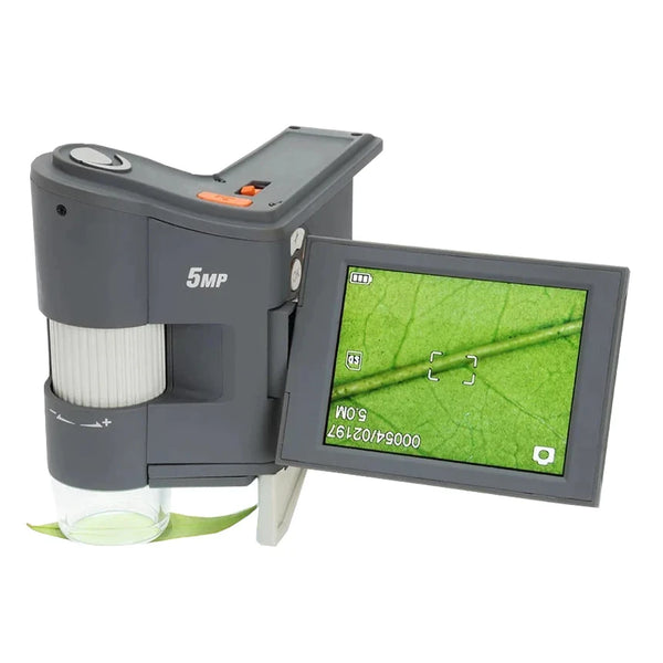 Microscópio Portátil Celestron FlipView LCD 5 MP